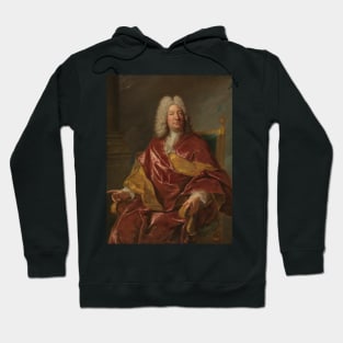 Portrait Of A Man by Jean-Francois de Troy Hoodie